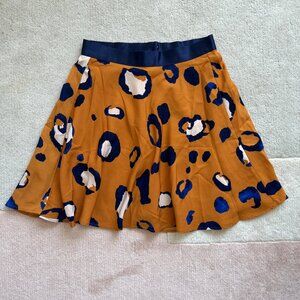 3.1 Phillip Lim for Target Leopard Print Full Skirt Women's Size 8